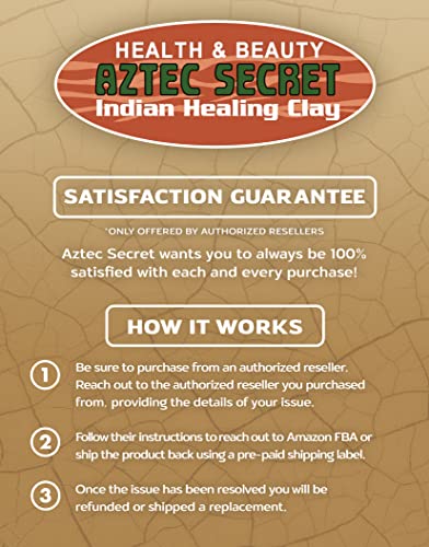 Aztec Secret – Indian Healing Clay – Deep Pore Cleansing Facial & Body Mask – The Original 100% Natural Calcium Bentonite Clay – New Version 2-32 Oz (Pack of 1) - Image 5